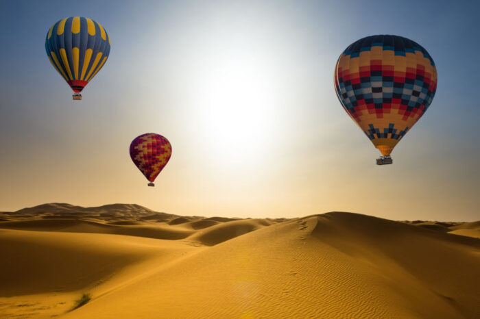 Dubai Hot Balloon Flight