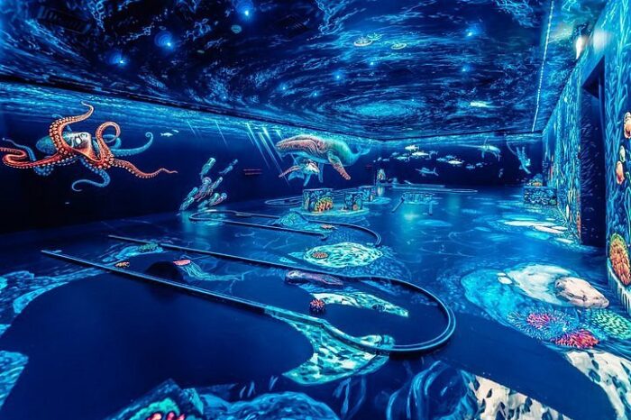 3D Blacklight Minigolf Dubai-without transfer